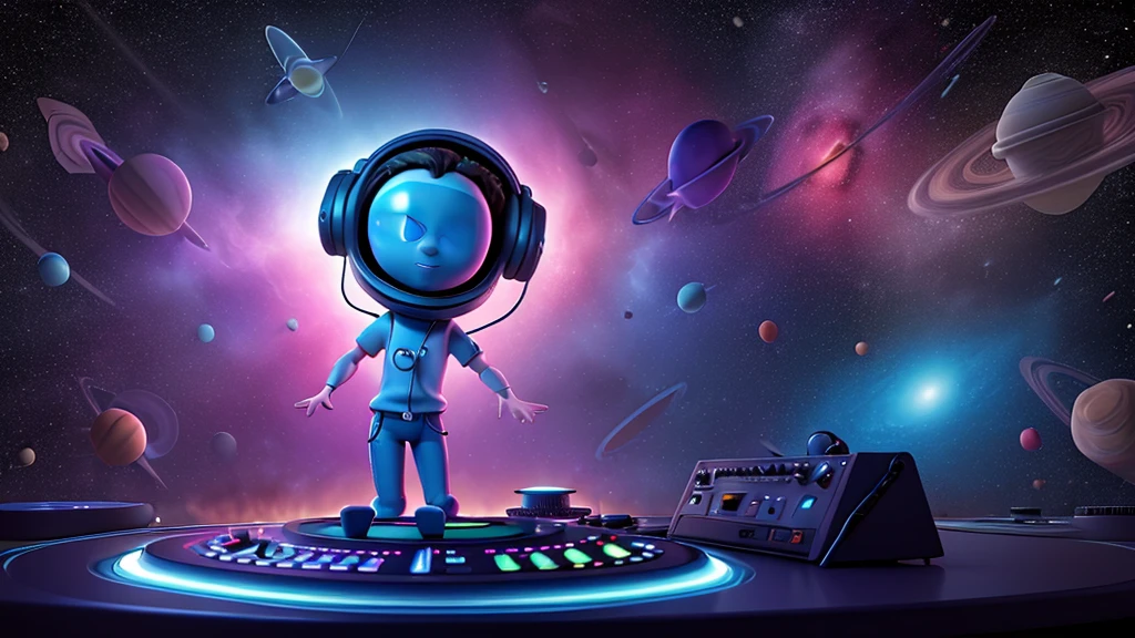Abstract space dj