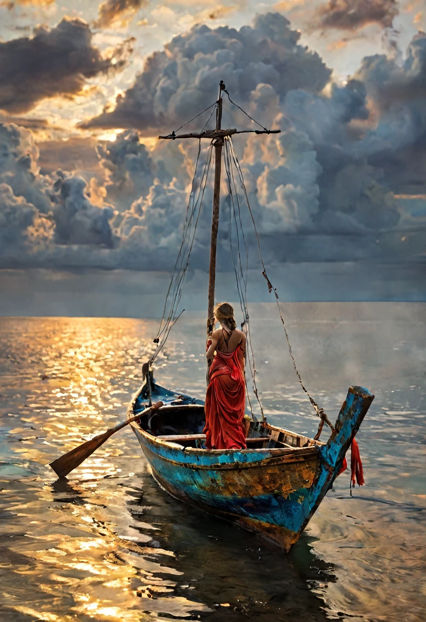 a beautiful boat, art by David Mould, Brooke Shaden, Ingrid Baars, Mordecai Ardon, Josh Adamski, Chris Friel
