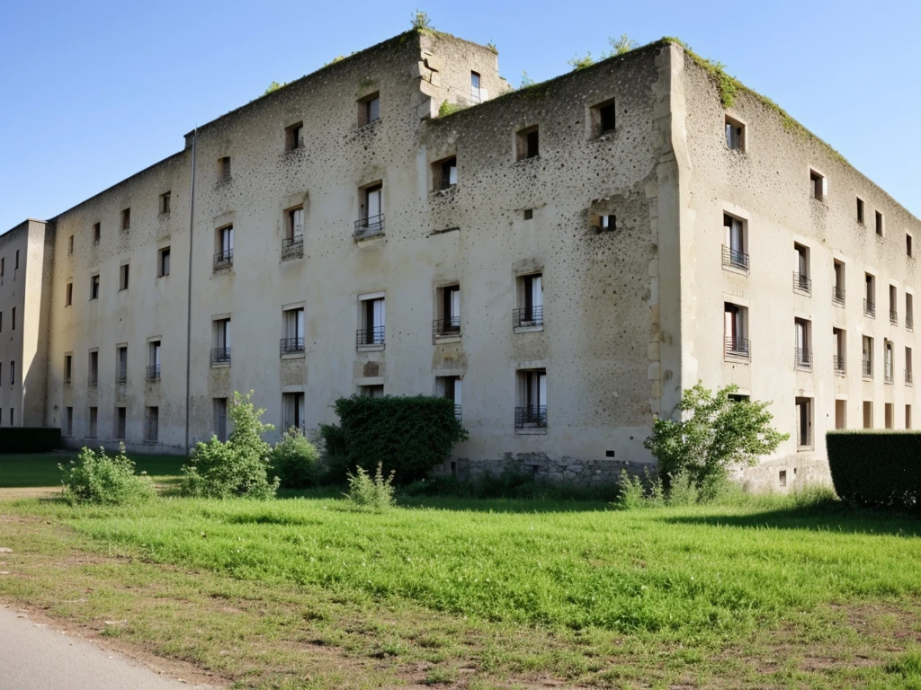 Photo brute, (bâtiment avant-gardiste vu de l'extérieur), élévation frontale, Curviligne, ciel blanc, (Lumière diffuse:1) (verre blanc translucide), béton blanc, style de brutalisme contemporain, par Gaudi, Brouillard, (lumière intérieure chaleureuse:1), (Place ouverte), photographie d'architecture, hyper réaliste, Super détaillé, 8k, Appareil photo sans miroir Nikon Z6, grain de film