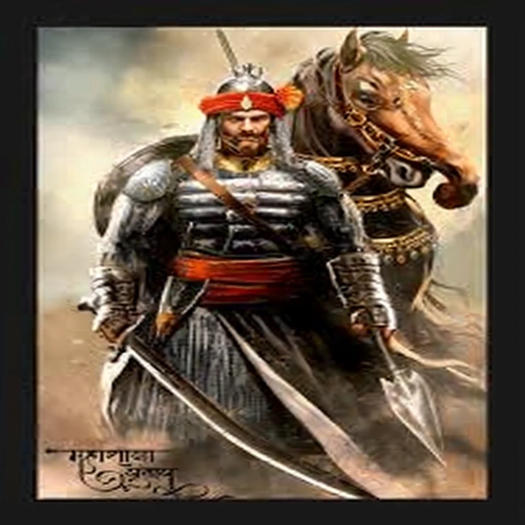 painting of a man in a helmet and a horse, persian warrior, kurdish samurai, arabian samurai, mogul khan, egyptian samurai, afghan warrior, inspired by Altoon Sultan, ottoman sultanate space marines, ottoman sultan, picture of an adult male warrior, handsome prince of persia, mongol, horse warrior, genghis khan, ancient warrior, sultan, indian warrior