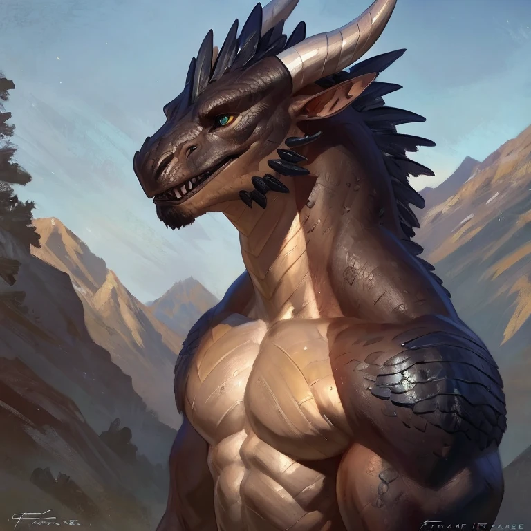 By Taran Fiddler, by greame, by arsauron, solo, dragon, male