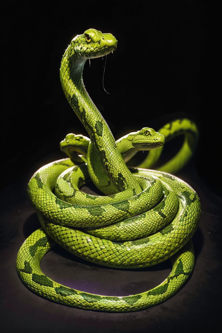 lots of snakes entwined slimy disgusting horroristic even gloomy colors rich in detail high resolution digital photo