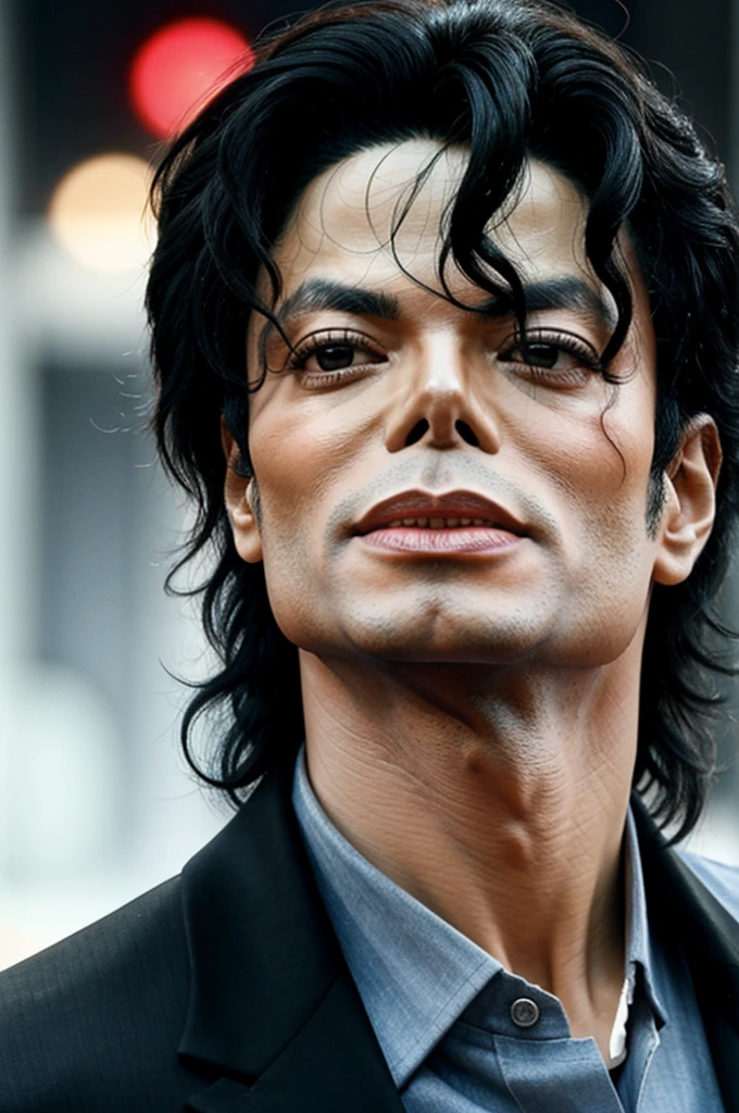 Michael Jackson from the front