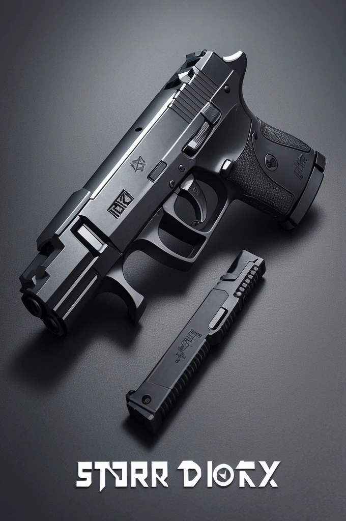Star of David Pistol Firearm Logo