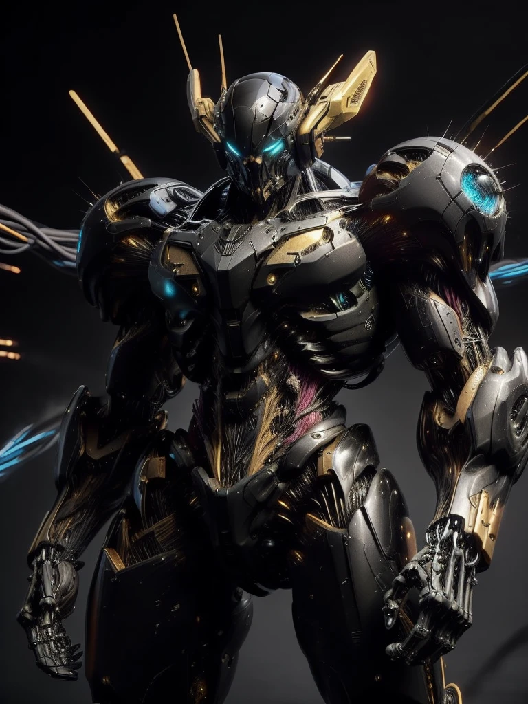 IA mech bayverse , based on soundwave high-end white and black colors
