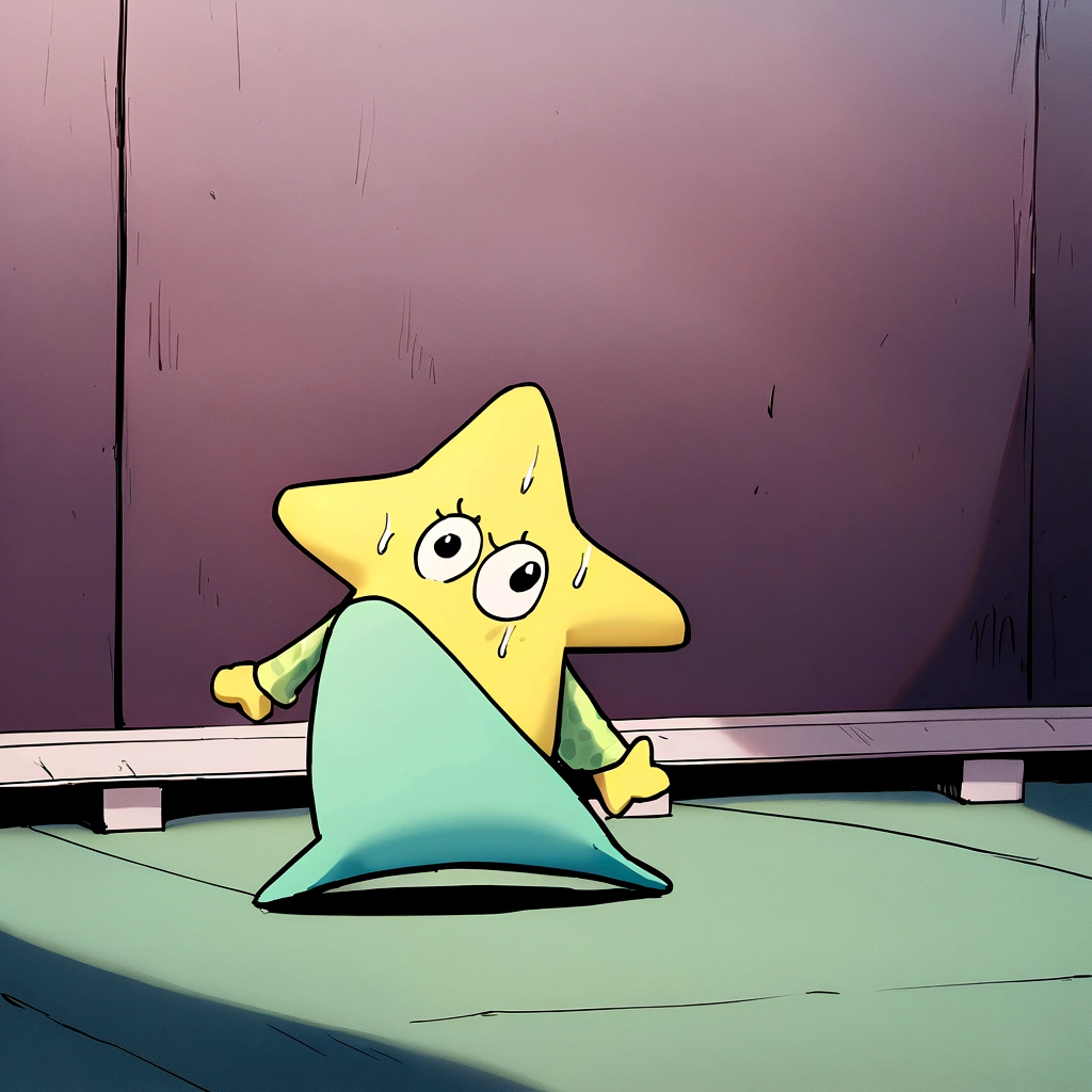 Patrick Star, from bob sponge, training