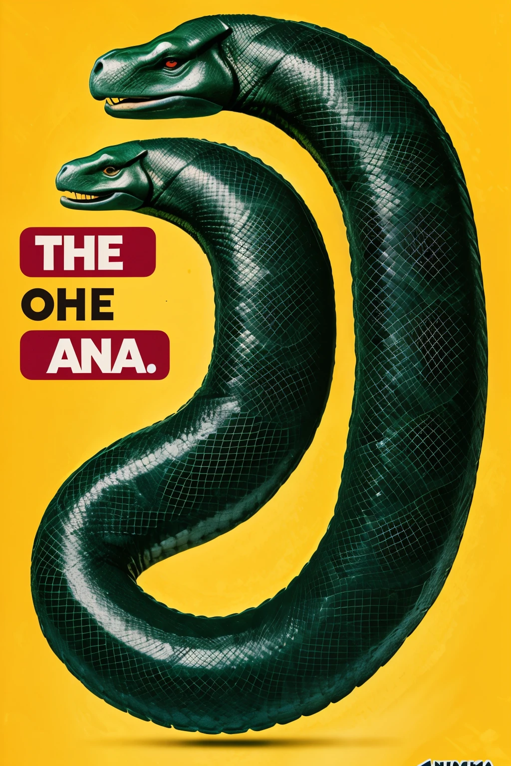 a text that says "The Anaconda"