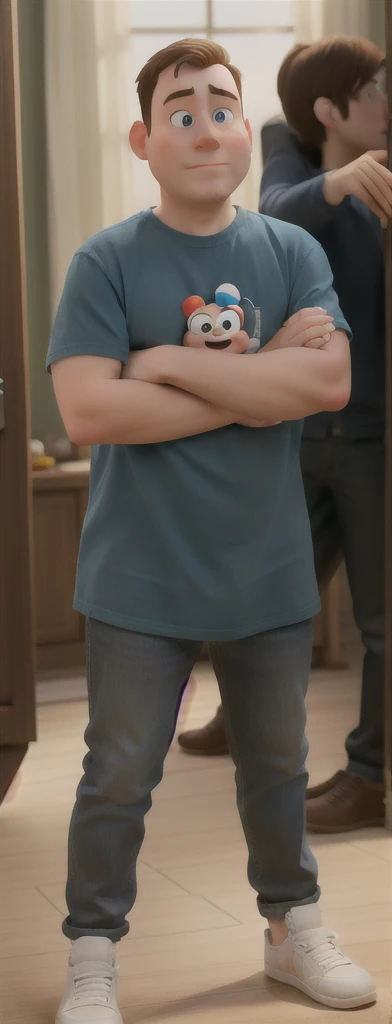 6 years, disney pixar style, high qualiy, best qualityer, plumpness, low hair