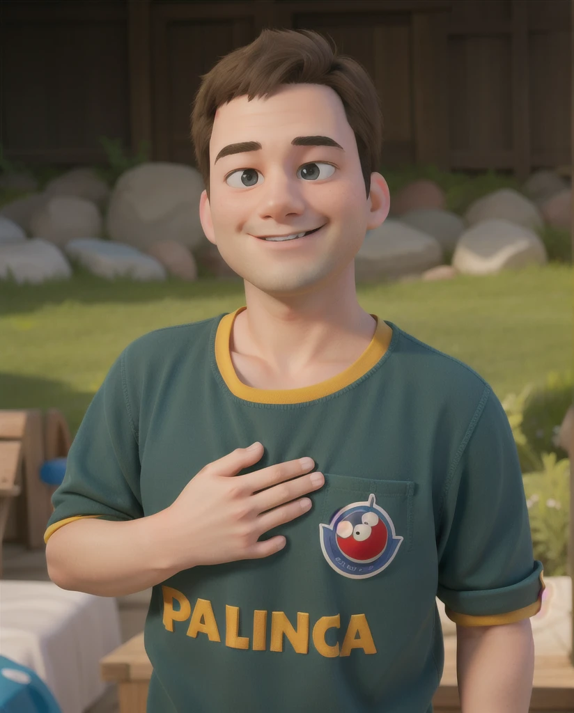 6 years, disney pixar style, high qualiy, best qualityer, plumpness, low hair