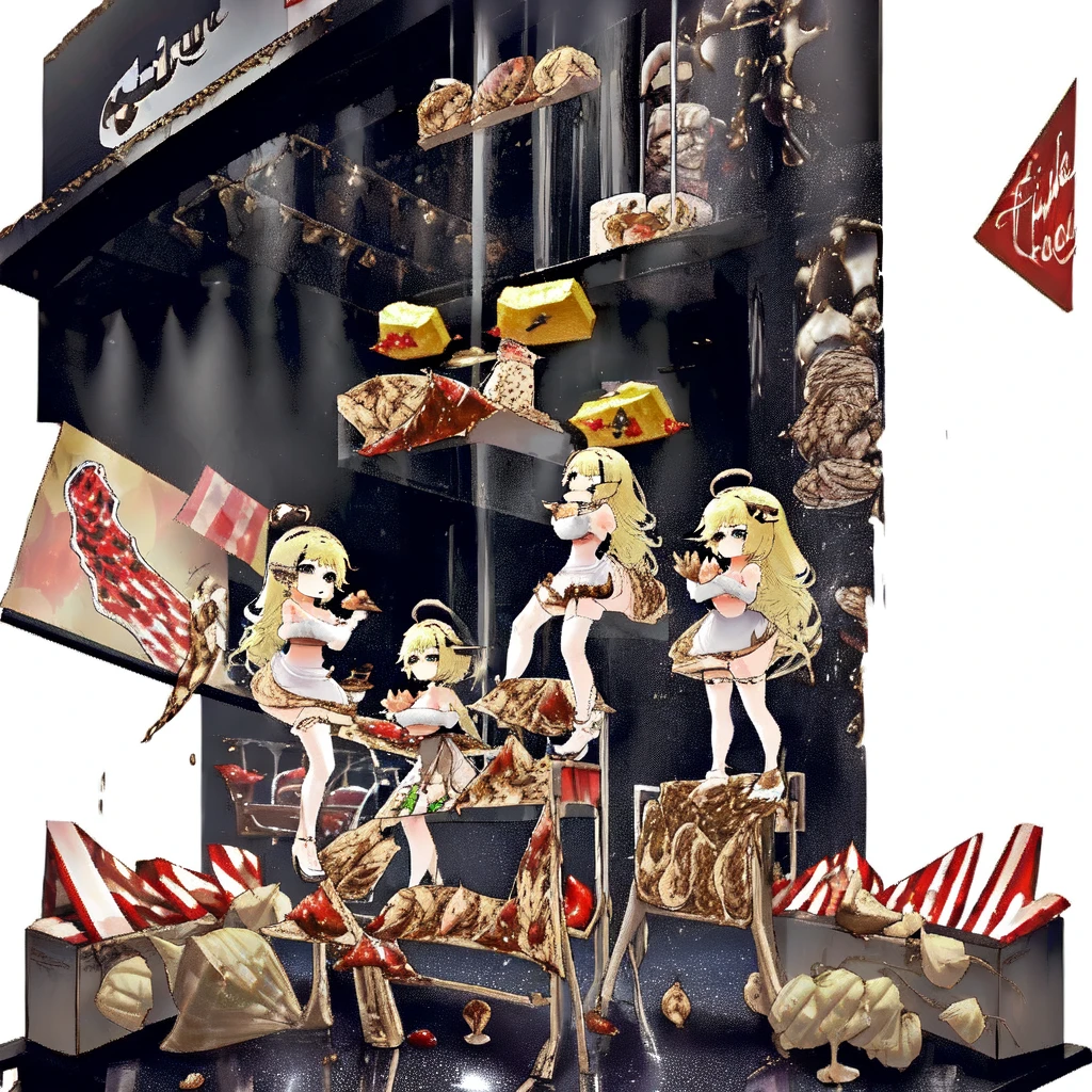 [(white background:1.4)::5],(chibi:1.3),bottle bottom,lampstand,pedestal,platform,(fine food:1.8)