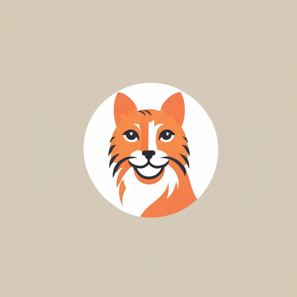 orange cat, logo, orange tabby cat, cute cat, adorable cat, feline, playful cat, sleek fur, whiskers, paws, cat illustration, cat logo design, animal logo, minimalist logo, modern logo, simple logo, clean logo, stylized cat, vector art, digital art