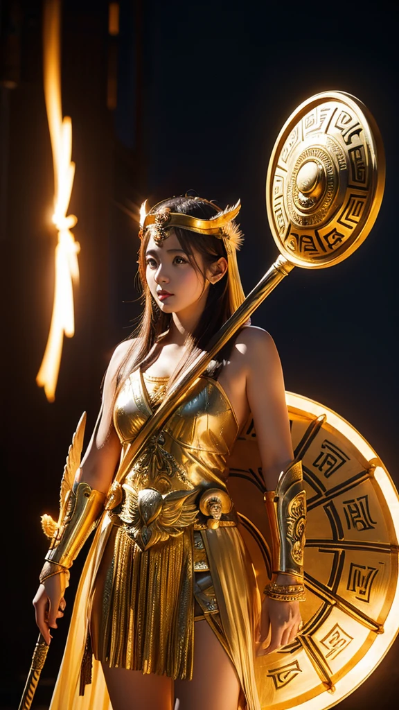 Athena (athena)、god、strategy、戦の女god、owl、shield、high resolution