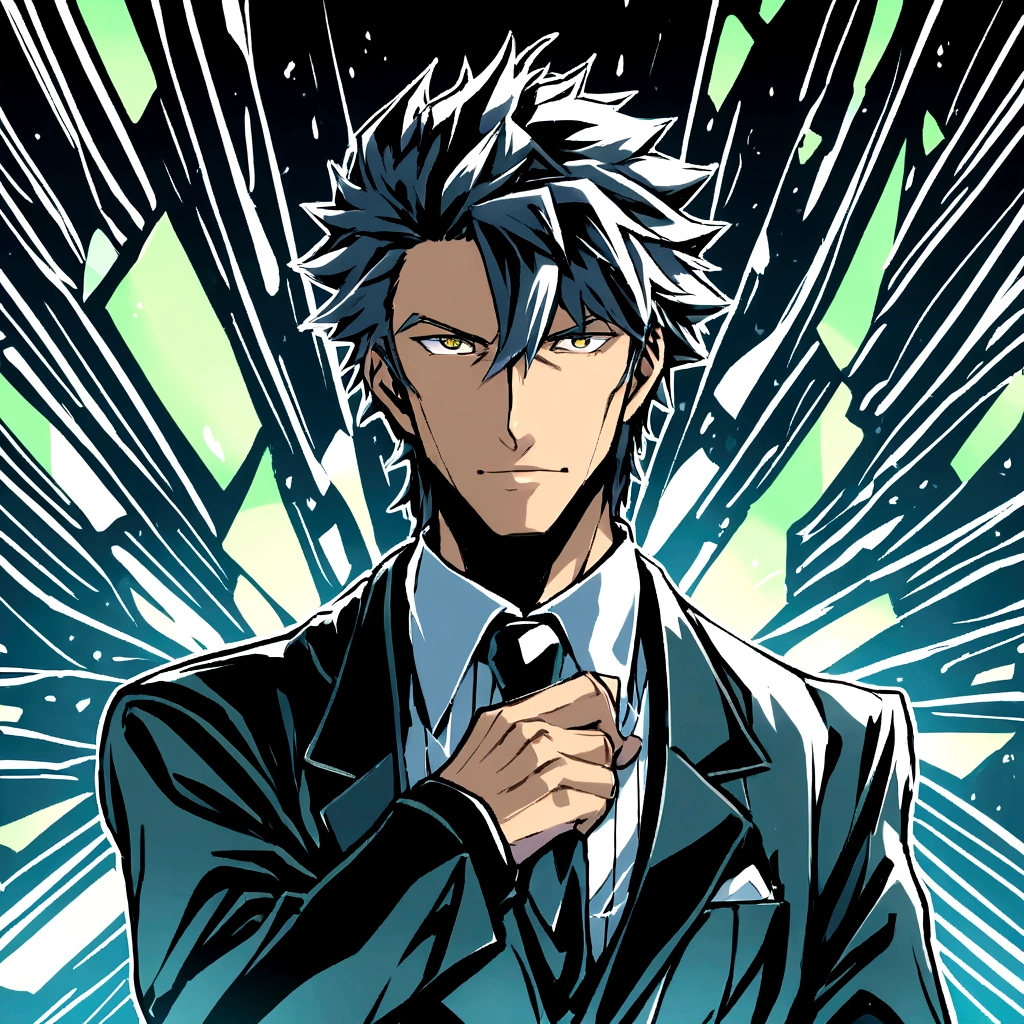 Um homem de 45 anos, Lawyer specialized in data protection, usando terno, Alta Qualidade.