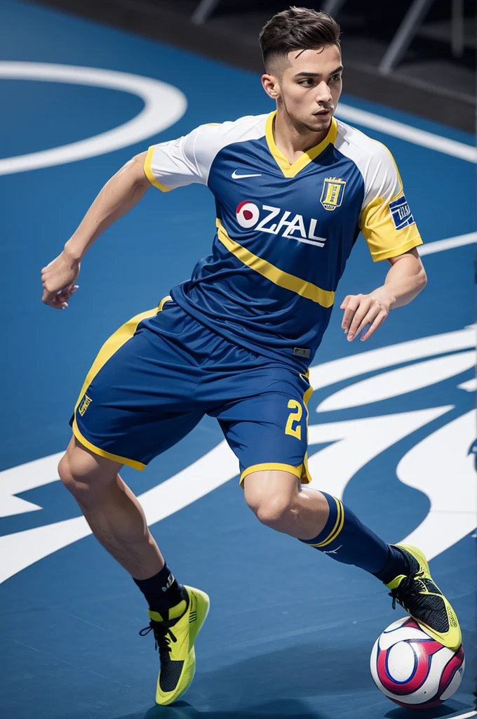 Futsal uniform graphic template