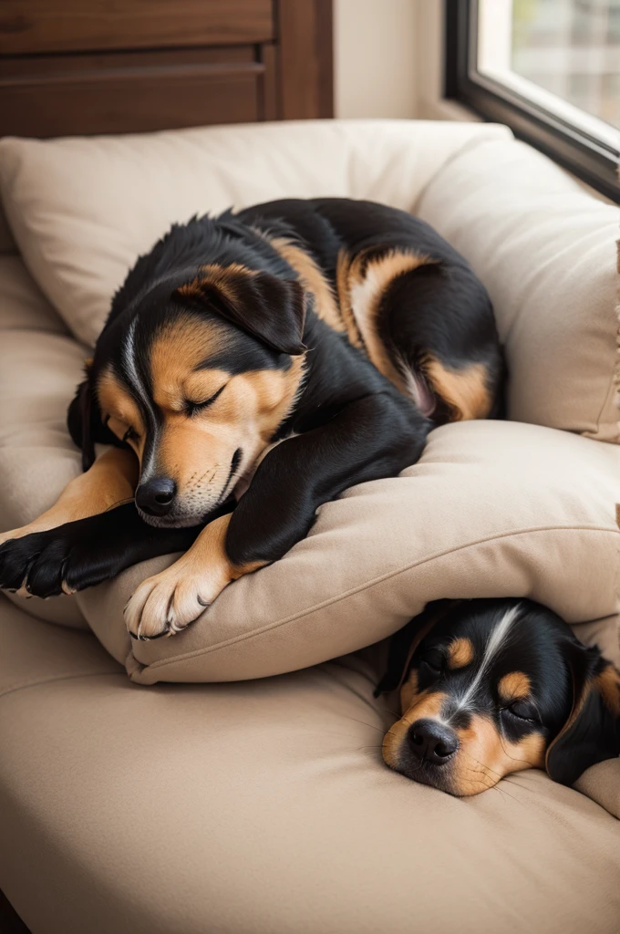 Dog sleeping