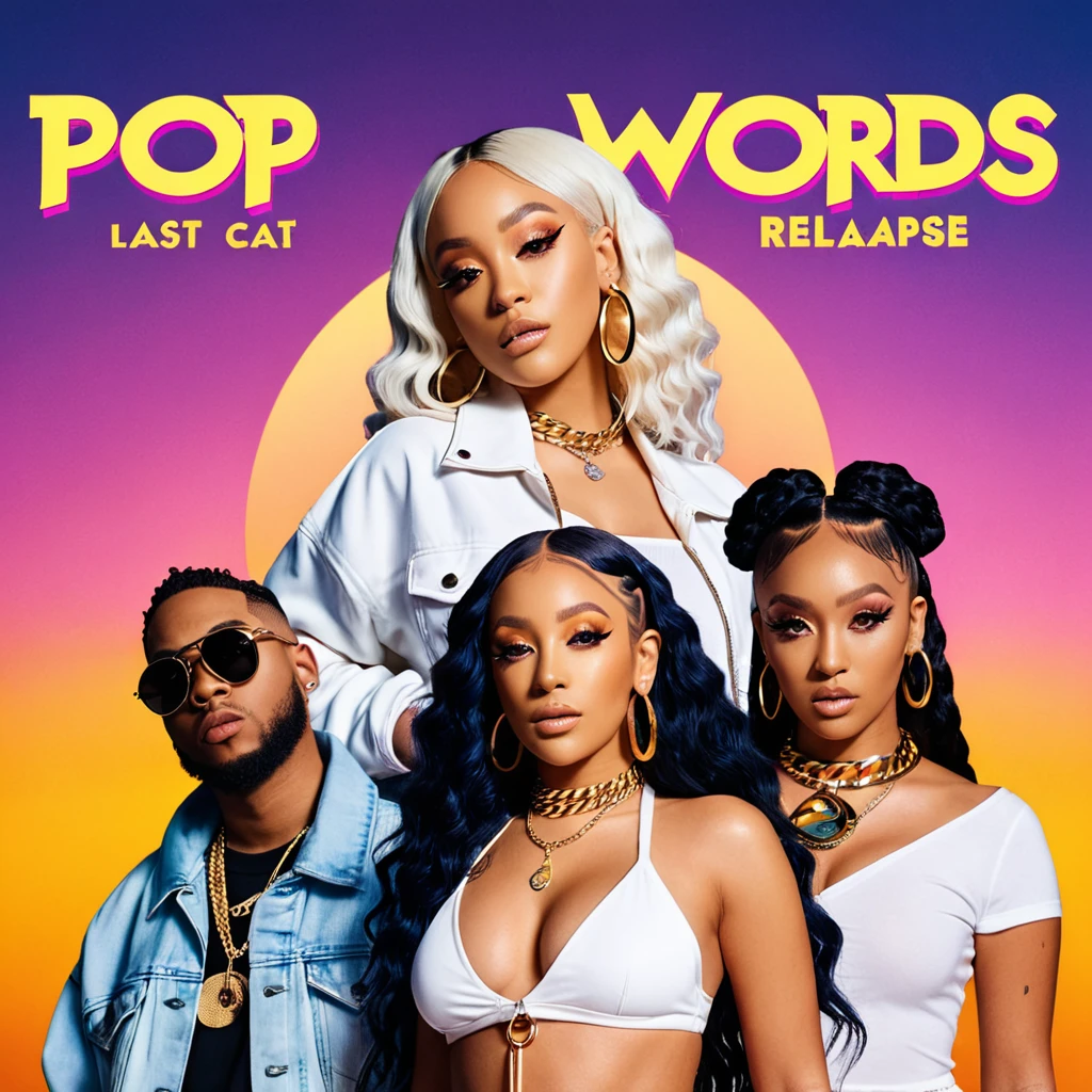 Promotional Photo for Pop Rap Single Last Words feat. frek, Band to Relapse and Isabelle by artist called Doja Cat, Rap style