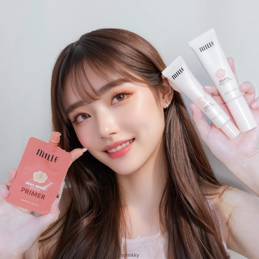 raw, realistic, soft makeup, long hair, pick color hair, no makeup, portrait, looking at viewer, Confident grin
