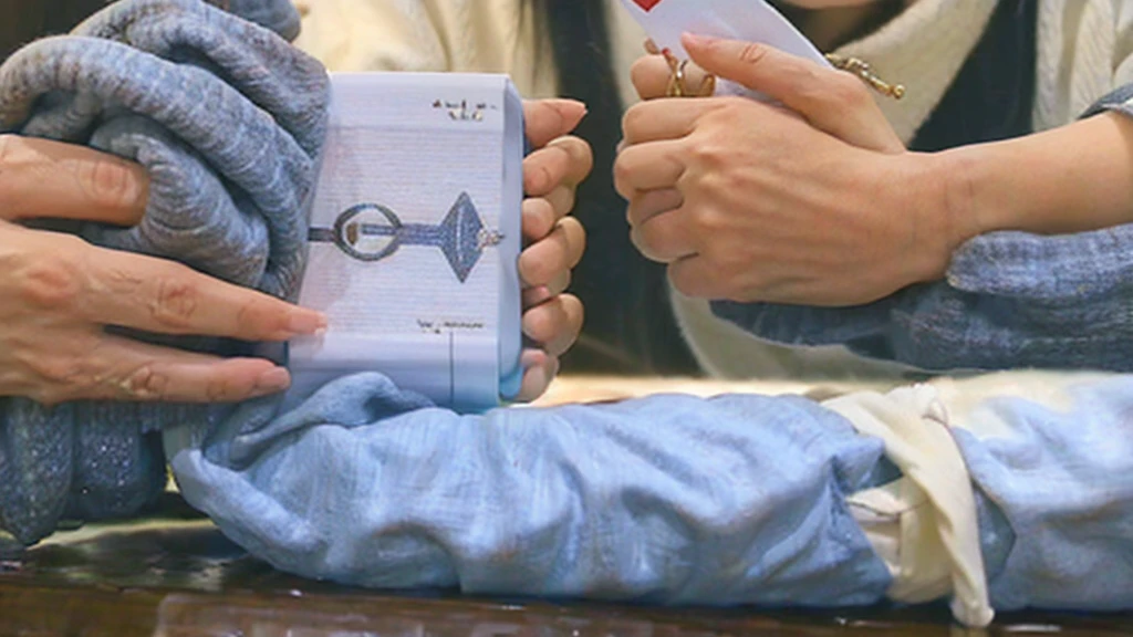 A paper with a calculation of millions, a calculator on the side, (a hand with the index pointing out the final result of the numbers)