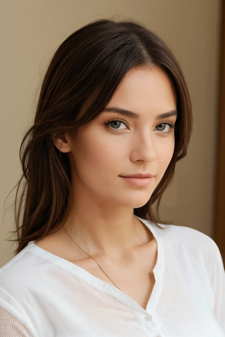 Portrait professionnel d'une magnifique fille norvégienne aux longs cheveux brun ondulés,oeil bleu, jouer à un jeu vidéo, look séduisant et sensuel, magnifique visage symétrique, joli maquillage naturel, porter un bikini,au lit, ultra réaliste, Art conceptuel, élégant, très détaillé, complexe, netteté, profondeur de champ, F/1. 8, 85mm, Coup moyen, plan médian, (((étalonnage professionnel des couleurs))), lumière douce et diffuse, (brouillard volumétrique), tendance sur instagram, hdr 4k, 8k