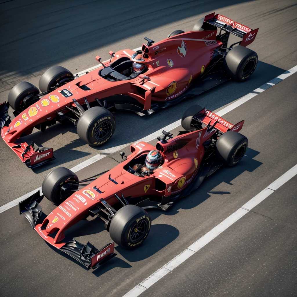 ferrari f1 car 2022 arial vier hyperreallistic --ar 3:4 --cref https://s.mj.run/tAfS3k_Mel4 --cw 100