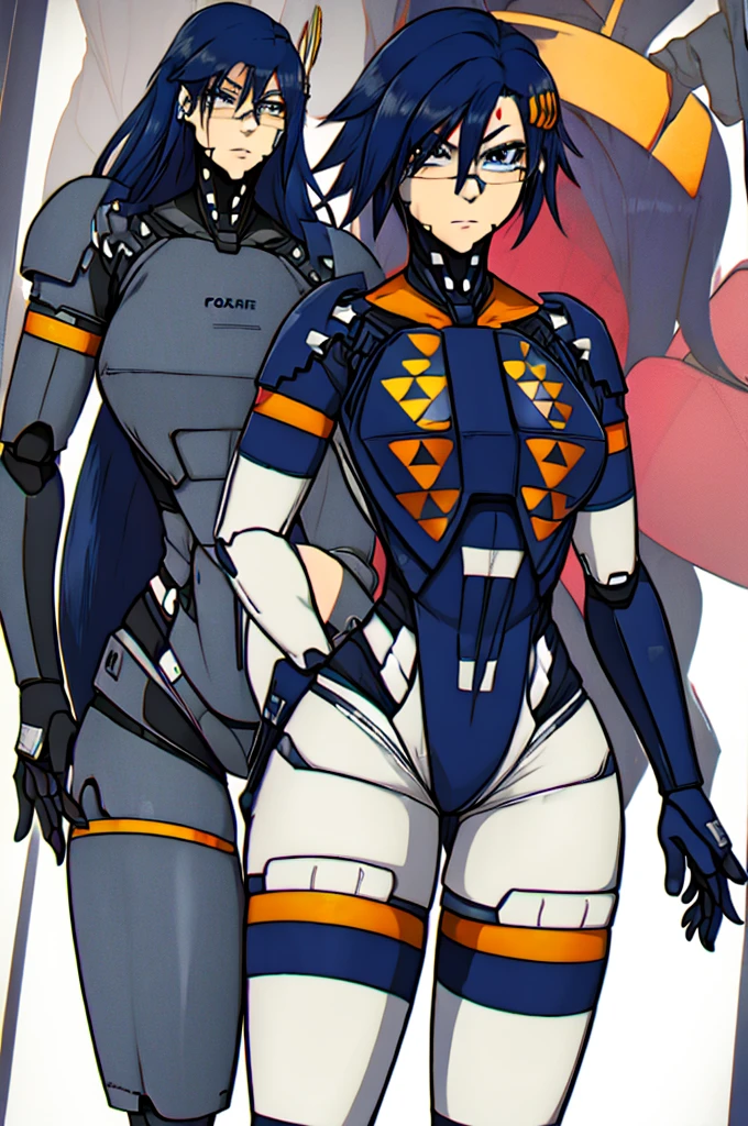 Falke from Signalis, cute and sexy, robo-legs, big tits