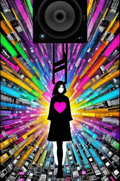 A background filled with scattered musical notes in various sizes and colors

A background completely filled with scattered musical notes in various sizes and colors, covering the entire screen.

beautiful girl colorful image

dj heddofwonn

Punking 


black medium hair black medium hair 

Five fingers Baggy clothes Baggy clothes