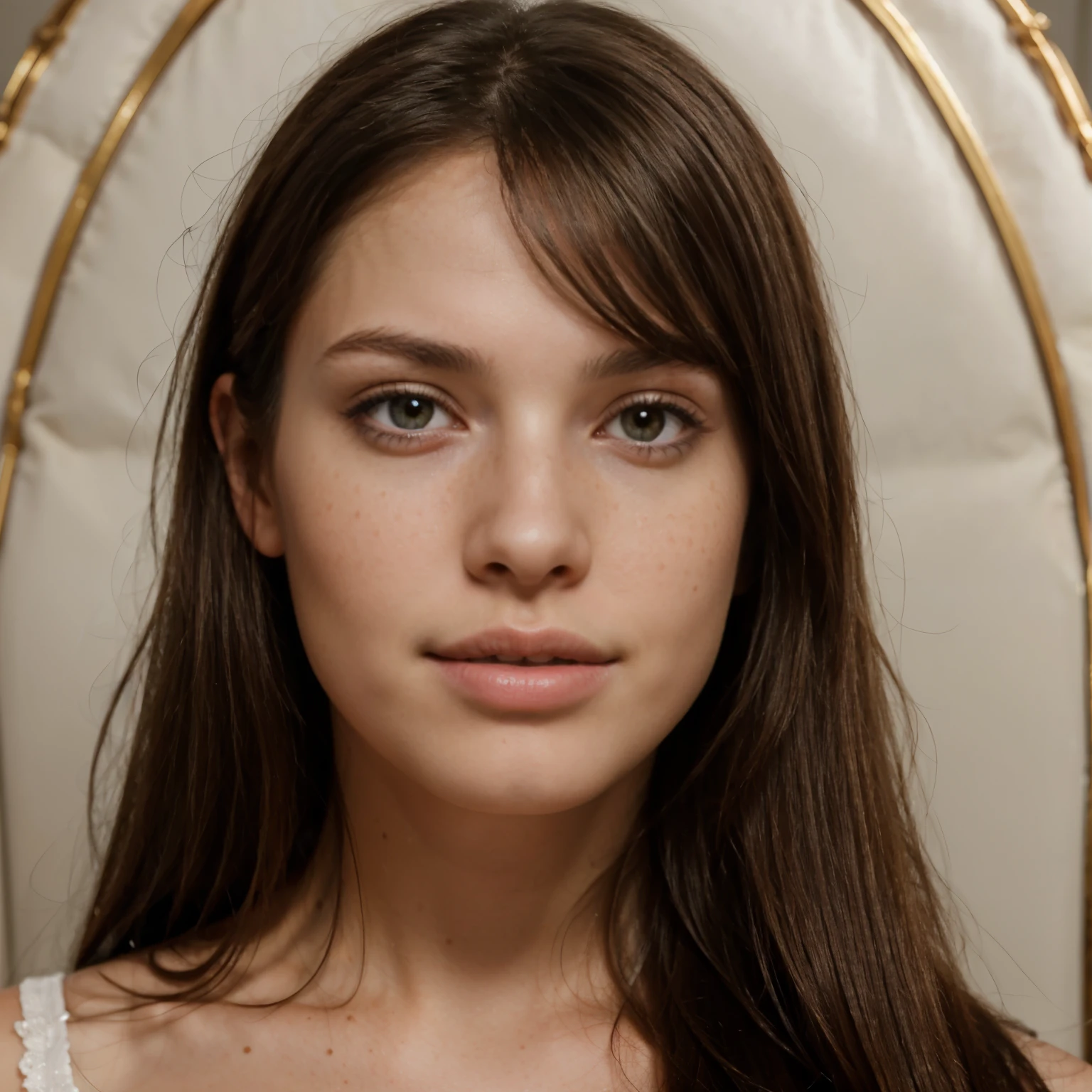 Ultra realistic photo portrait of a Brunette with straight hair, european, no makeup, few freckles, meticulous detailed, highly detailed, 4k, high resolution, award winning photography
I