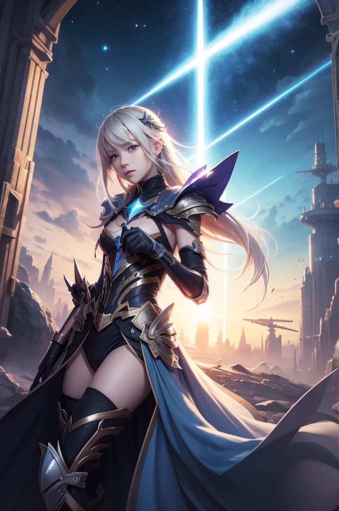 Art inspired by the game Stellar Blade
