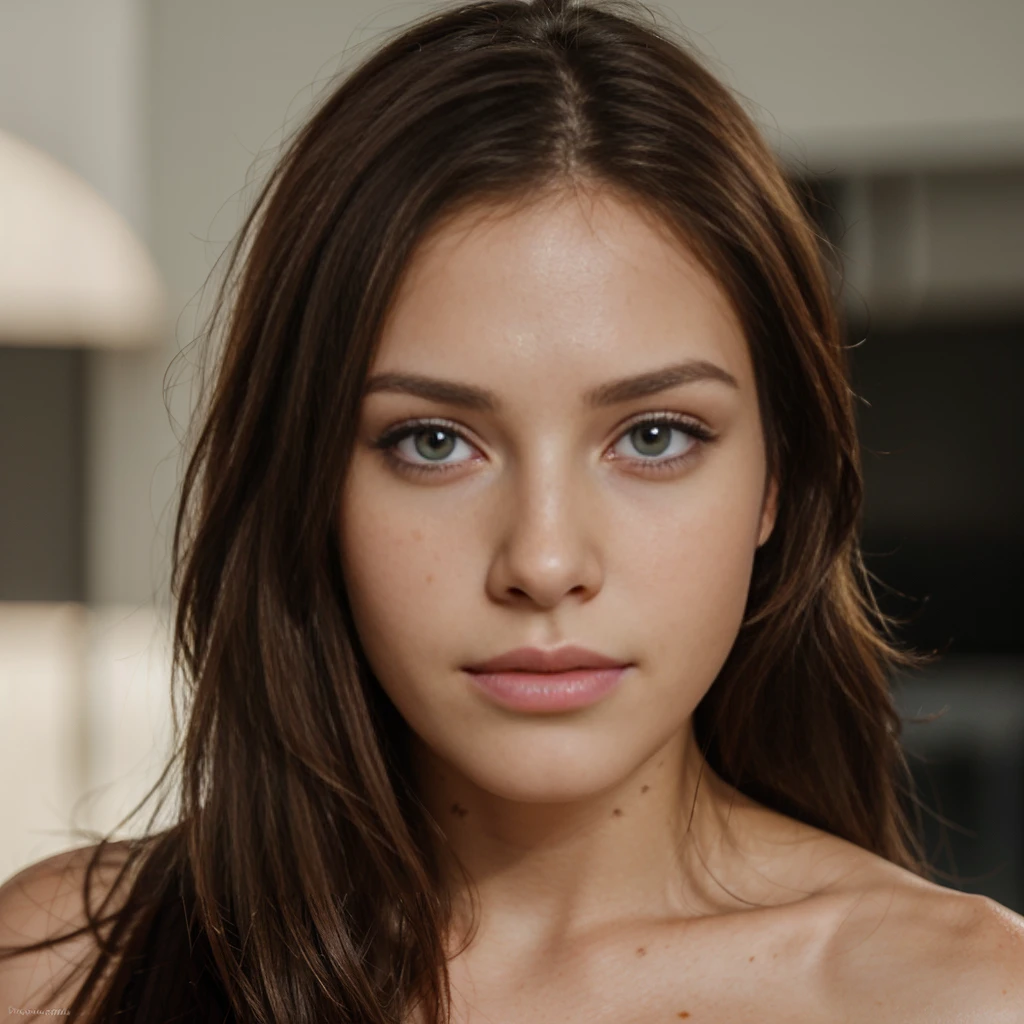 Ultra realistic photo portrait of a Brunette with straight hair, european, no makeup, few freckles, meticulous detailed, highly detailed, 4k, high resolution, award winning photography
I