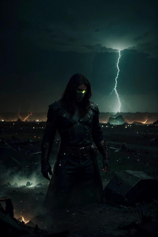 In a devastated world, where the earth is fractured and the sky is dyed a spectral green, Thresh, the Jailer of Chains, emerge from the shadows, his presence wrapped in a ghostly halo. This broken world witnesses the most epic battle ever seen, a confrontation that will decide the fate of all universes.
The atmosphere is charged with dark energy, Remnants of ancient battles and fallen civilizations dot the landscape. on the horizon, the ruins of cities float in the air, Sustained by residual magic and forgotten technology. The ground is covered in cracks that emit a spectral green glow., the very essence of the world seems to be falling apart.
scarlet witch, with its power to manipulate reality, is at the center of a red energy storm, his eyes burning with determination. "I won't let you destroy everything I love!!" scream, casting a series of chaotic spells towards Thresh. at your side, Agatha Harkness, wrapped in a cloak of darkness, cast dark enchantments, his hands moving in intricate patterns as he murmurs ancient words of power.
Sylvie, with his knife in hand, slips into the shadows, searching for a weak spot in Thresh's spectral armor. His determination is palpable, every movement calculated and precise. White Vision, with its cold logic and precision, shoots energy beams from his forehead, seeking to disintegrate the Jailer. "Reason will prevail over chaos", He declares as he releases a blast of pure energy..
Pero Thresh, with a movement of his spectral chain, deflect all attacks. Their ringing laughter fills the air, echoing in the emptiness of the broken world. "Do you think you can stop me?" his voice booms, full of defiance and ridicule. Thresh's chain shines with a ghostly light, each link seems to be alive, pulsating with a sinister energy.
From the shadows, Zed watches carefully, His eyes shining with a sinister glow