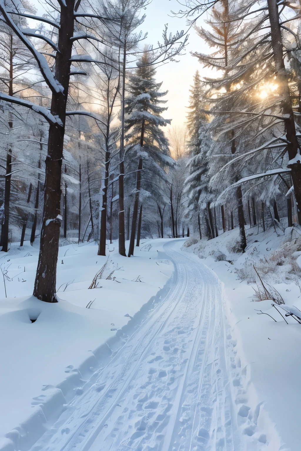 Winter nature trail