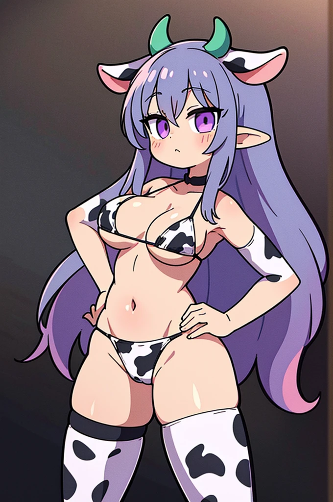Copyright
last origin
Character
dark elven forest ranger dark elven forest ranger (cowgirl bikini)
Artist
rocksolidart
General
1girls animal print armwear breasts cameltoe cleavage cow ears cow girl cow print cow print armwear cow print thighhighs curvy dark skin dark-skinned female female female only hand on hip huge breasts legwear navel nipple bulge pointy ears purple eyes solo solo female thick thighs thighhighs very long hair wide hips