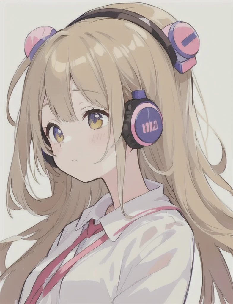 Anime Girls With headphones and a white shirt, Cute girl anime visuals, With headphones, (Anime Girls), an Anime Girls, beautiful Anime Girls, Anime Best Girl, pretty Anime Girls, attractive Anime Girls, young Anime Girls, Anime Girls, blonde Anime Girls with long hair, Beautiful anime portraits, profile of Anime Girls, Anime Moe Art Style, cute Anime Girls