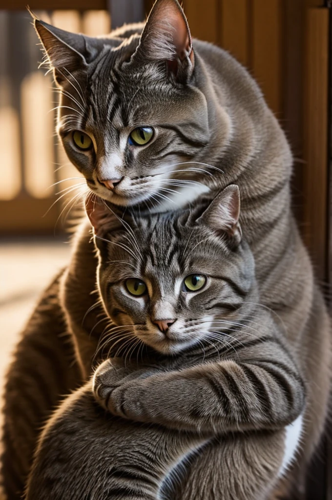 Cat bites people