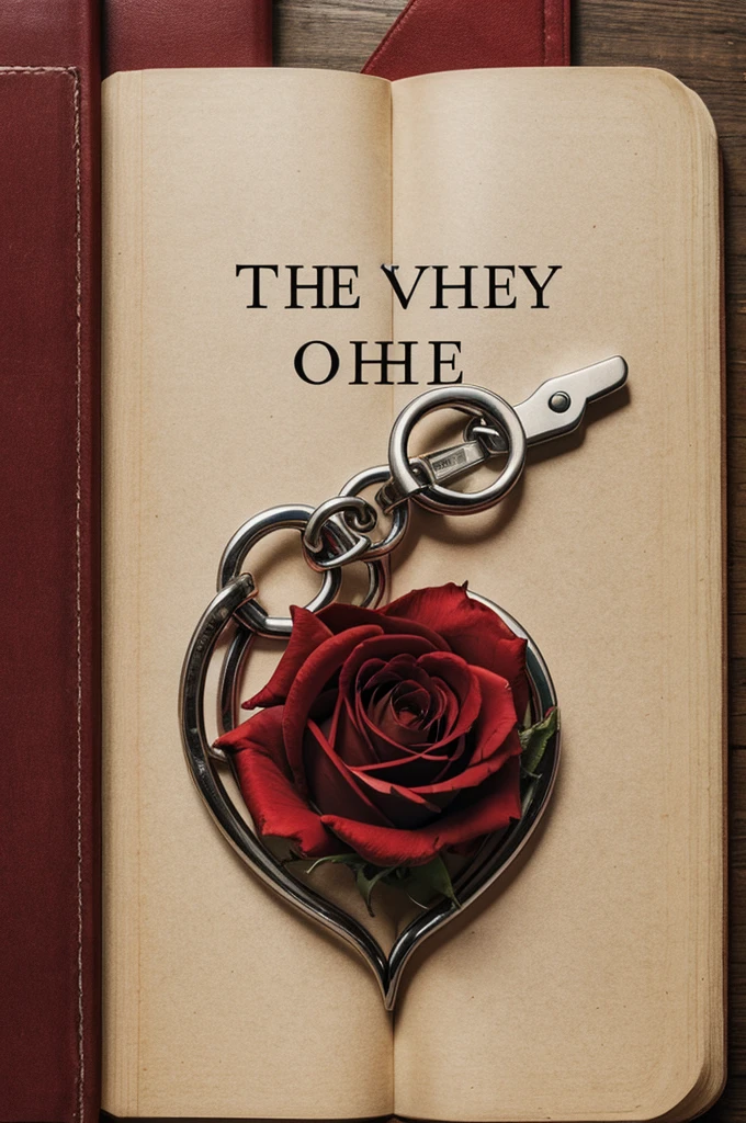 Cover of a book where there are hands with handcuffs and a heart-shaped rose