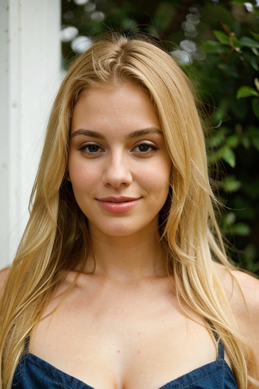 score_9, score_8_up, score_7_up, Expressiveh, 1girl, sexy, cute, beautiful, smiling, blushing, nsfw, looking at camera, ((fair skinned European)), short blonde hair, female focus, thick thighs, lustrous skin, parted lips, slender, ((enormous round breasts)), naked, HD32k, expressiveh, arched back, sexy pose, perfect body, wide hips, narrow waist, barefoot, bottomless, large ass, spreading legs, perfect innie pussy, tight thin labia, shy pose, chest thrust out, sun high in the sky, well lit, sitting on bed, full length view, low angle shot, (head titled down:1.4), location bedroom,