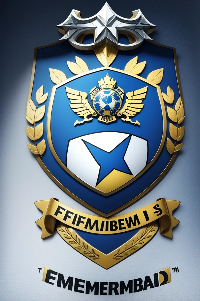 Create a FIFA team shield with the name Fenerbah Tchê