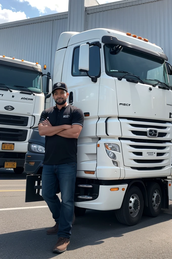 Truck driver chauffeur