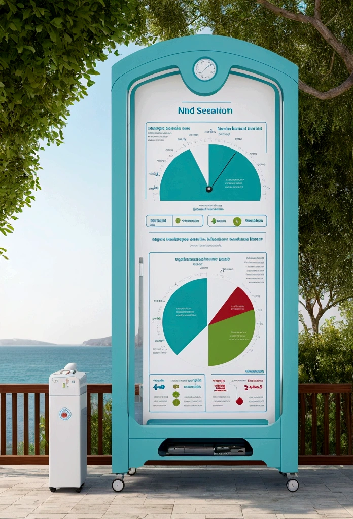 Create an image for a product designed to treat hypertension, targeting an audience in Turkey. Show a happy and healthy middle-aged or elderly person who looks calm and contented while walking in nature or enjoying the sea view. Use a calming colour scheme (soft blue, green, white). Add a medical background with elements such as a cardiogram, stethoscope or hospital cross and a blood pressure stabilisation chart. Include a short text block in Turkish with the main benefits of the product: "Hipertansiyon için etkili tedavi", "Dengeli kan basıncı sağlar", "Yaşam kalitesini artırır". The image should evoke a sense of hope and peace of mind, emphasising the reliability and professionalism of the product. Include elements that resonate with Turkish culture, such as traditional landscapes or architecture.