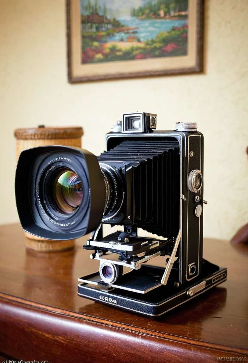 livingroom, 60s, panavision's photo, old camera,