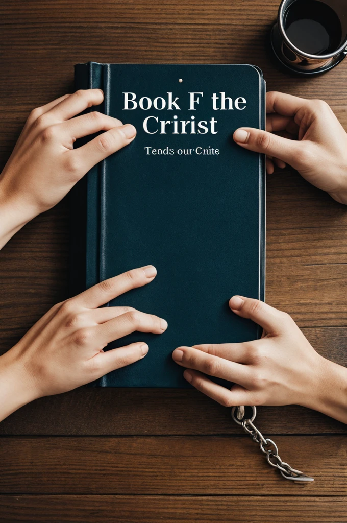 Book cover where there are two hands with handcuffs