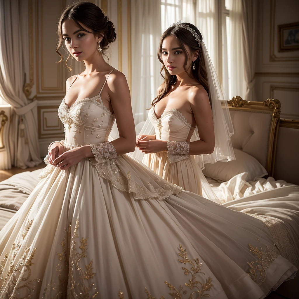 ;œuvre, transition vers un paysage désertique au coucher du soleil, un personnage solitaire, Tout le corps, une belle femme de 20 ans émerge en tenue nomade, visage très détaillé, visage ultra réaliste, Très beau visage, vêtements. Couches de tissu en lambeaux, accessoires non conventionnels, et un aspect patiné créent une aura de survie et de résilience, 16k, ultra haute résolution.photoréaliste, UHD, brut