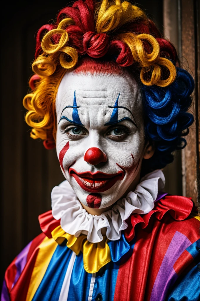 A clown
