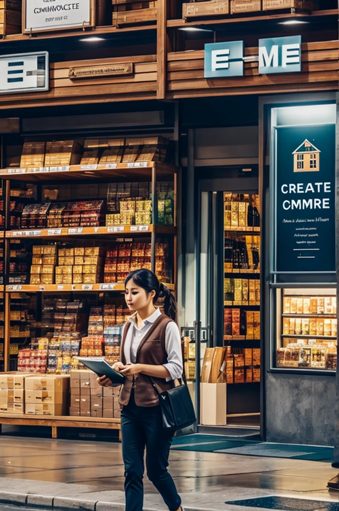 Create a story based on commerce