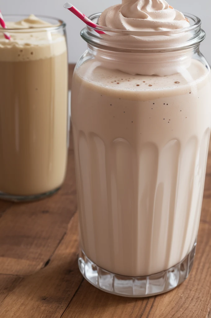 Milk shake sem funda realista