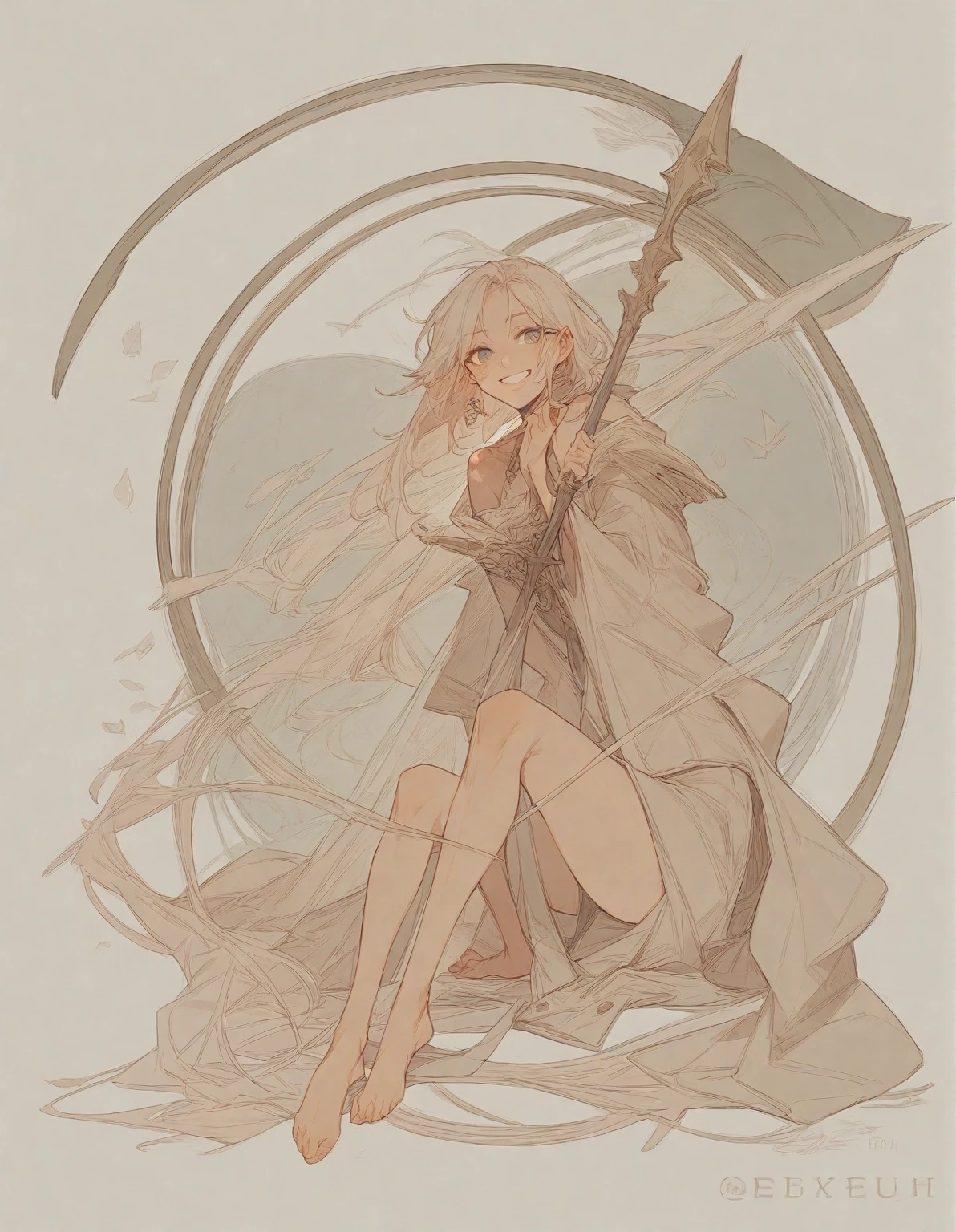 Smiling,barefoot,Bare legs