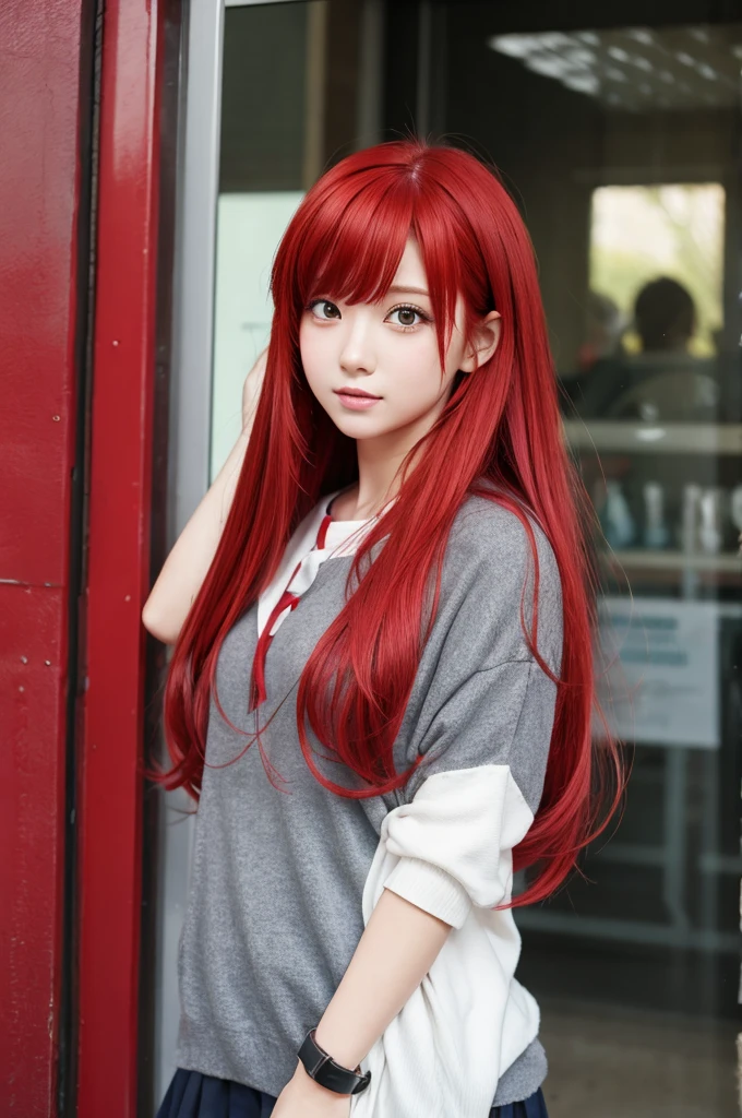 anime,girl,Red Hair
