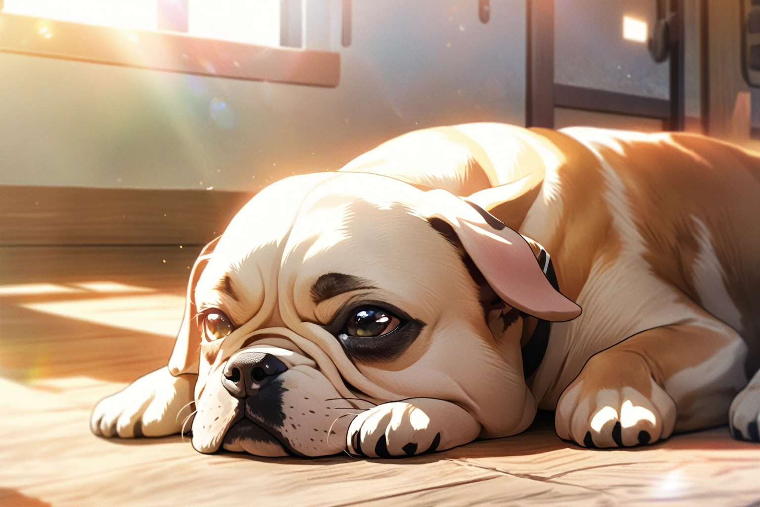 dog,with headphone
