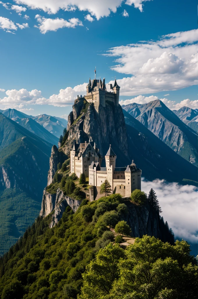 castle in the mountain 