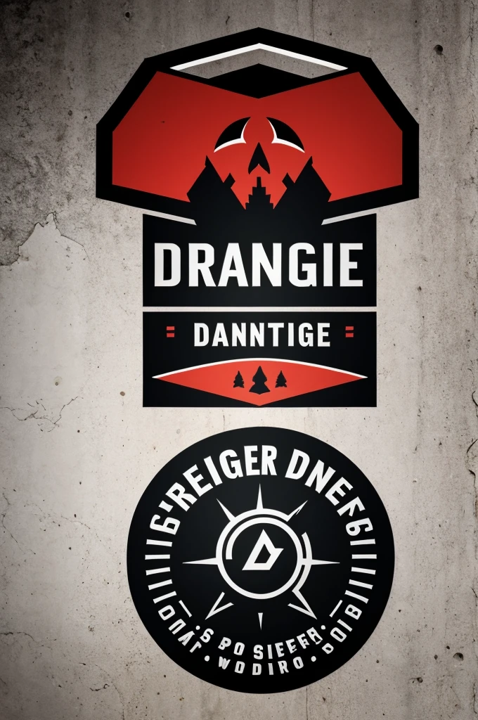 Crea un logo que diga Danger Shop 